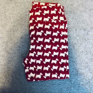 LuLaRoe OS Scottish Terriers Leggings